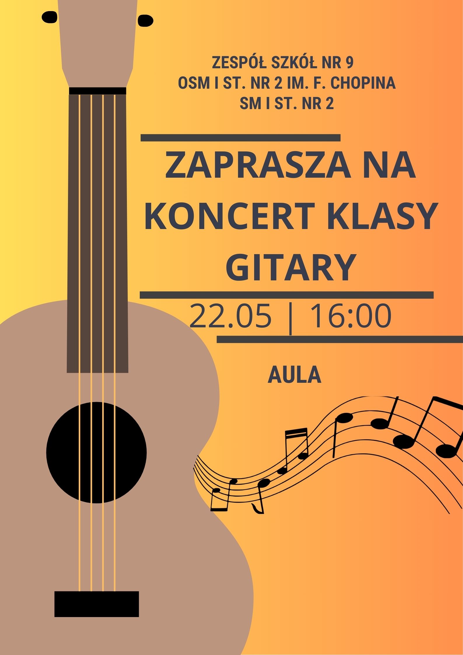 plakat gitara 22.05