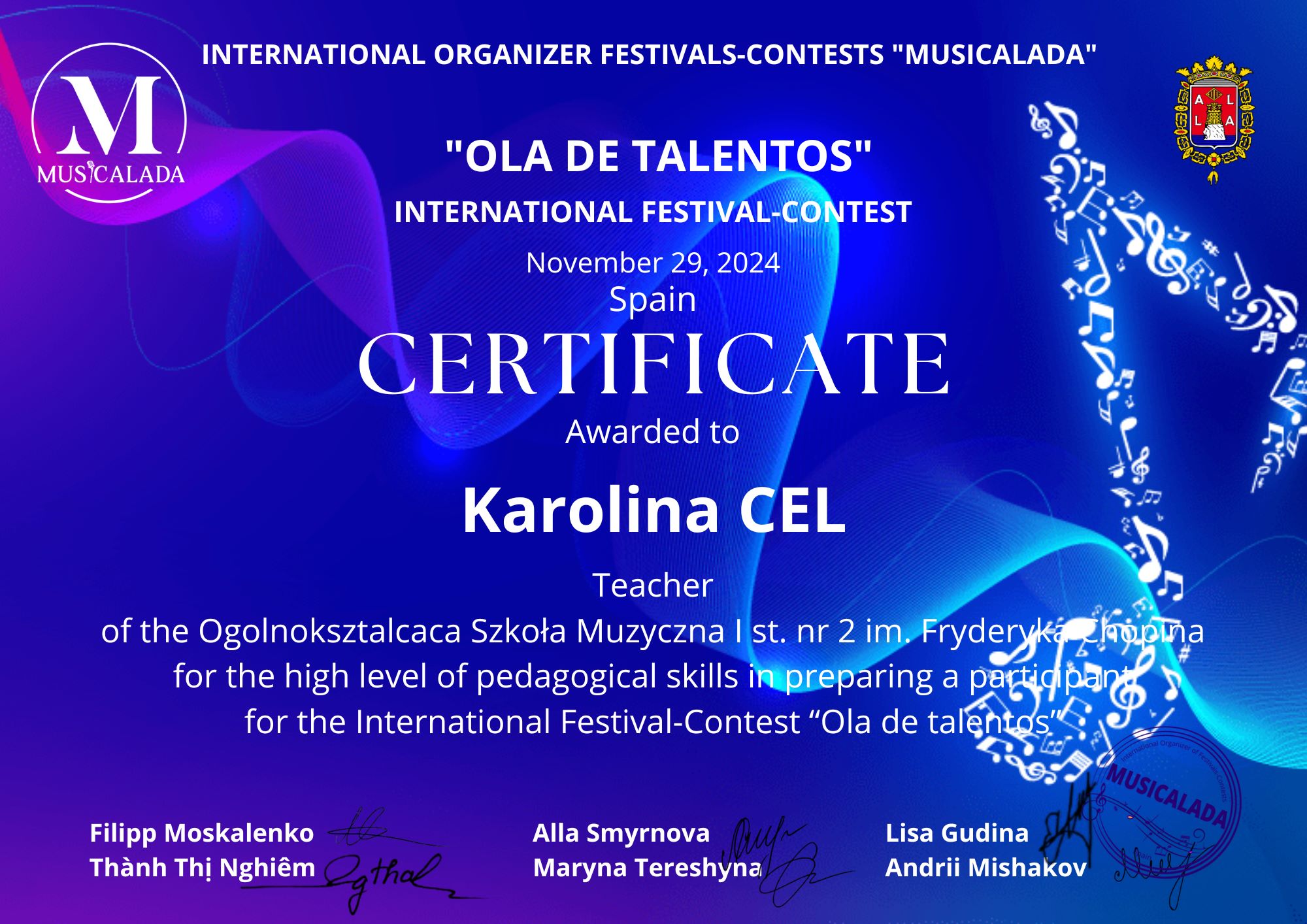 Karolina CEL