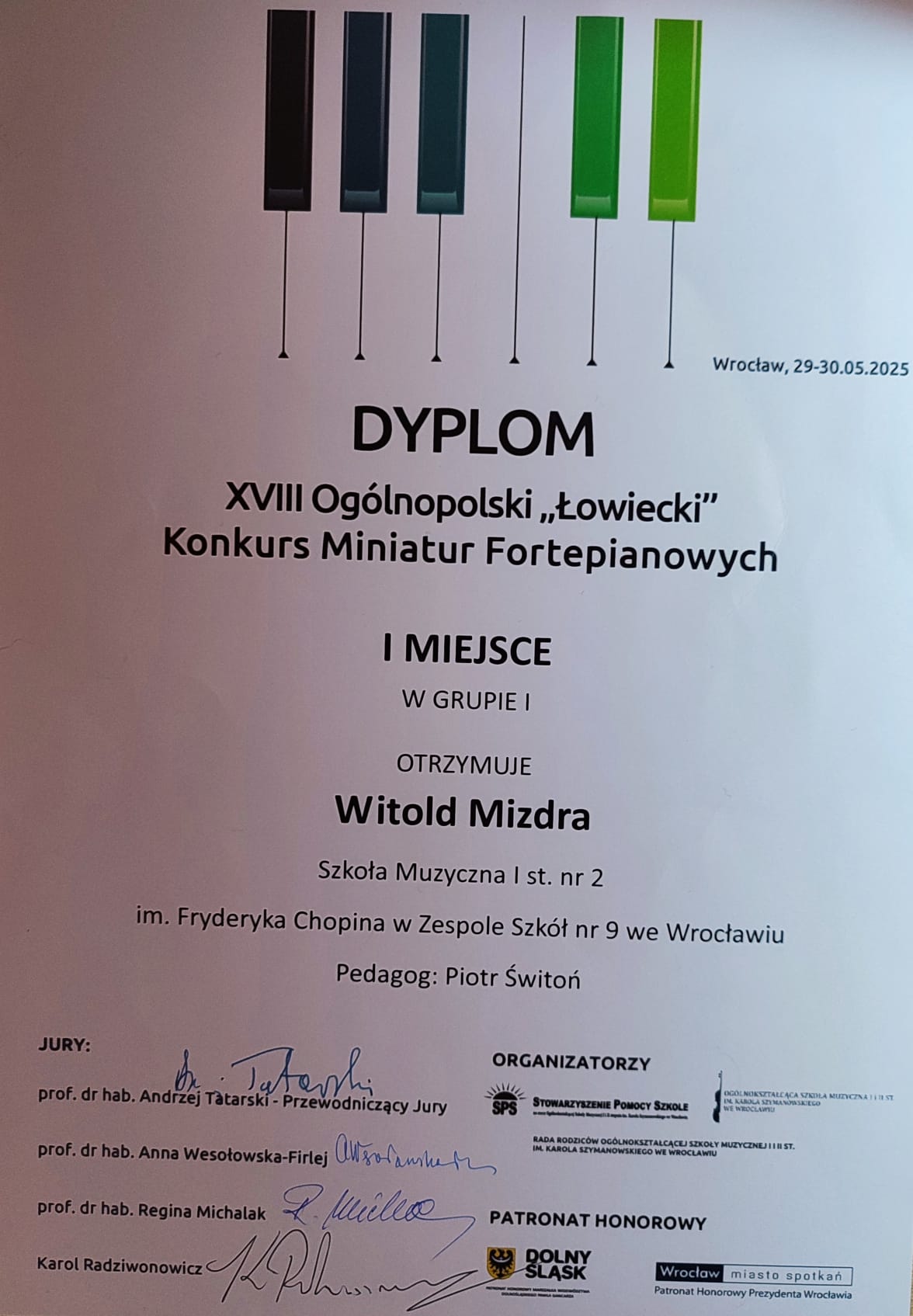 XVIII KONKURS ŁOWIECKI 2025R. Nina z Tatarskim