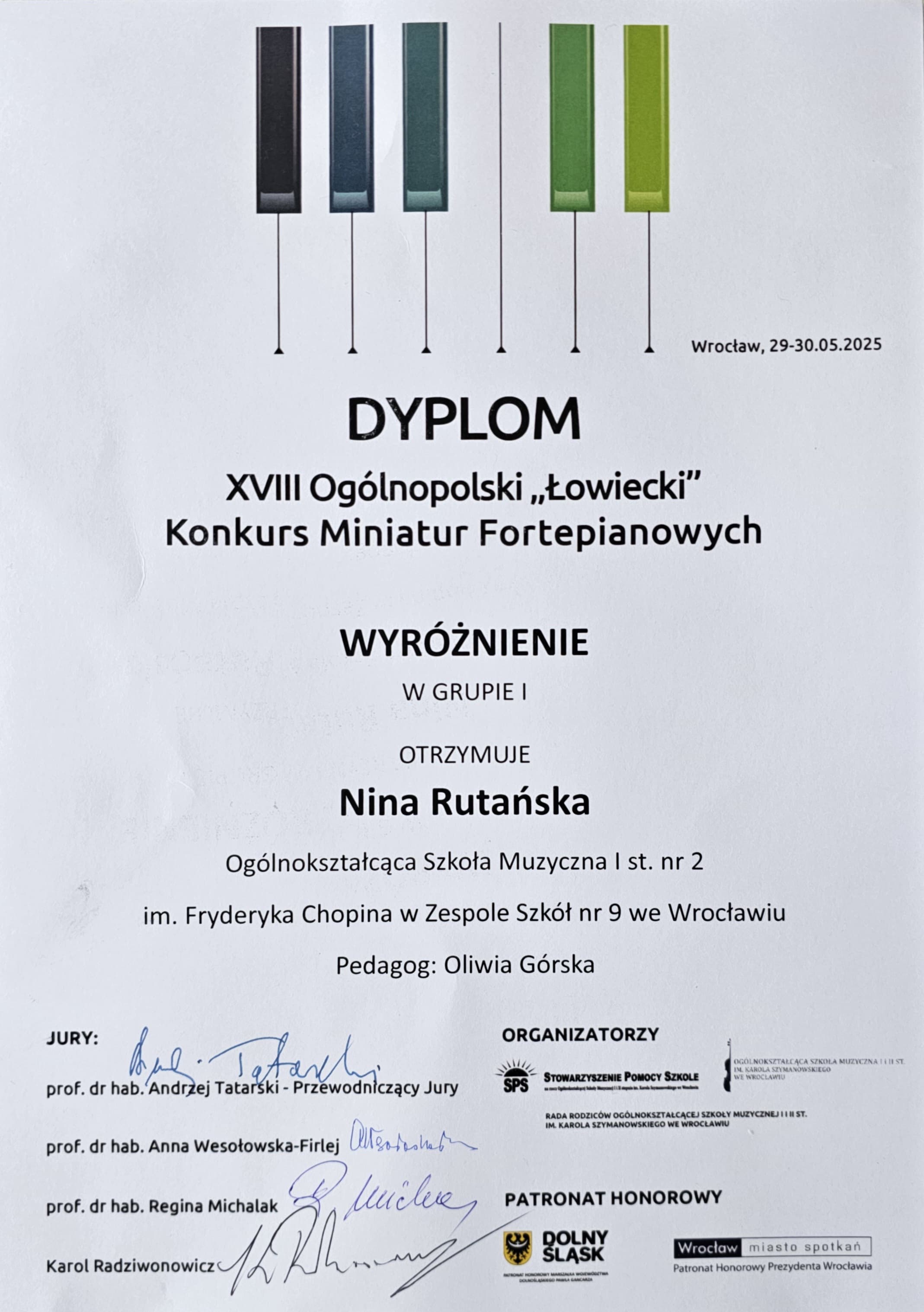XVIII KONKURS ŁOWIECKI 2025R